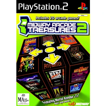 Midway Games Arcade Treasures 2 Refurbished PS2 Playstation 2 Game